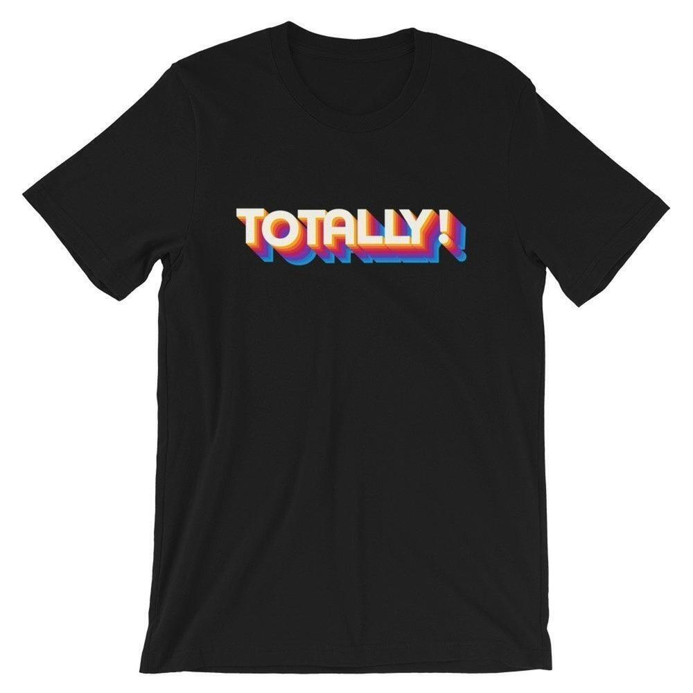 Totally Minimal Bold Typography Casual Everyday Graphic T-Shirt